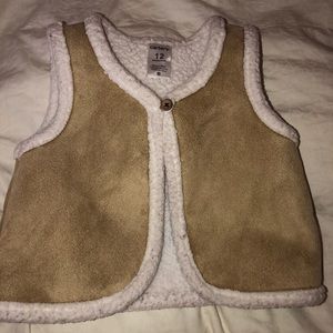 Vest for baby girls